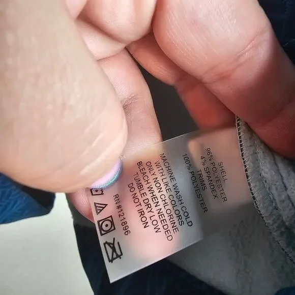 Title Nine Softshell Peacekeeper Long Jacket Coat Fleece Lined size small - Picture 5 of 6